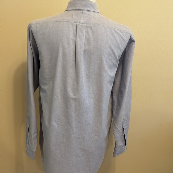 Ralph Lauren 15 1/2 -34 Blue Yarmouth Long Sleeve Button-Down Shirt - Picture 2 of 7